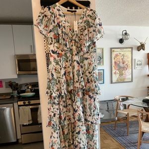[SOLD] Walker Baker floral spring maxi dress